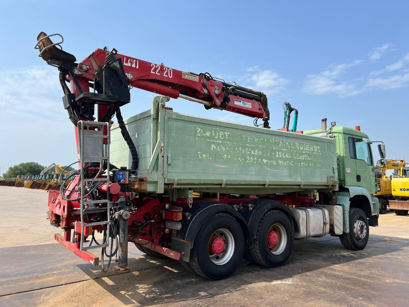 MAN TGA 26.480 tipper + HMF crane - Φορτηγό ανατρεπόμενο, Φορτηγό με γερανό: φωτογραφία 5 MAN TGA 26.480 tipper + HMF crane - Φορτηγό ανατρεπόμενο, Φορτηγό με γερανό: φωτογραφία 5