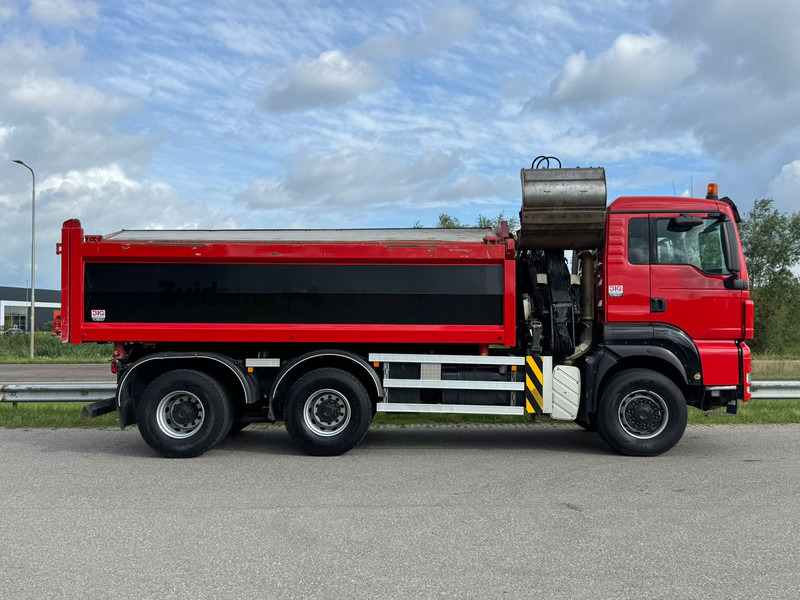 MAN TGS 32.400 6x6 Kipper with Crane - Φορτηγό ανατρεπόμενο, Φορτηγό με γερανό: φωτογραφία 5 MAN TGS 32.400 6x6 Kipper with Crane - Φορτηγό ανατρεπόμενο, Φορτηγό με γερανό: φωτογραφία 5