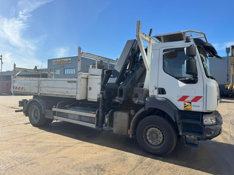 Renault KERAX 430.19 - Φορτηγό ανατρεπόμενο, Φορτηγό με γερανό: φωτογραφία 2 Renault KERAX 430.19 - Φορτηγό ανατρεπόμενο, Φορτηγό με γερανό: φωτογραφία 2