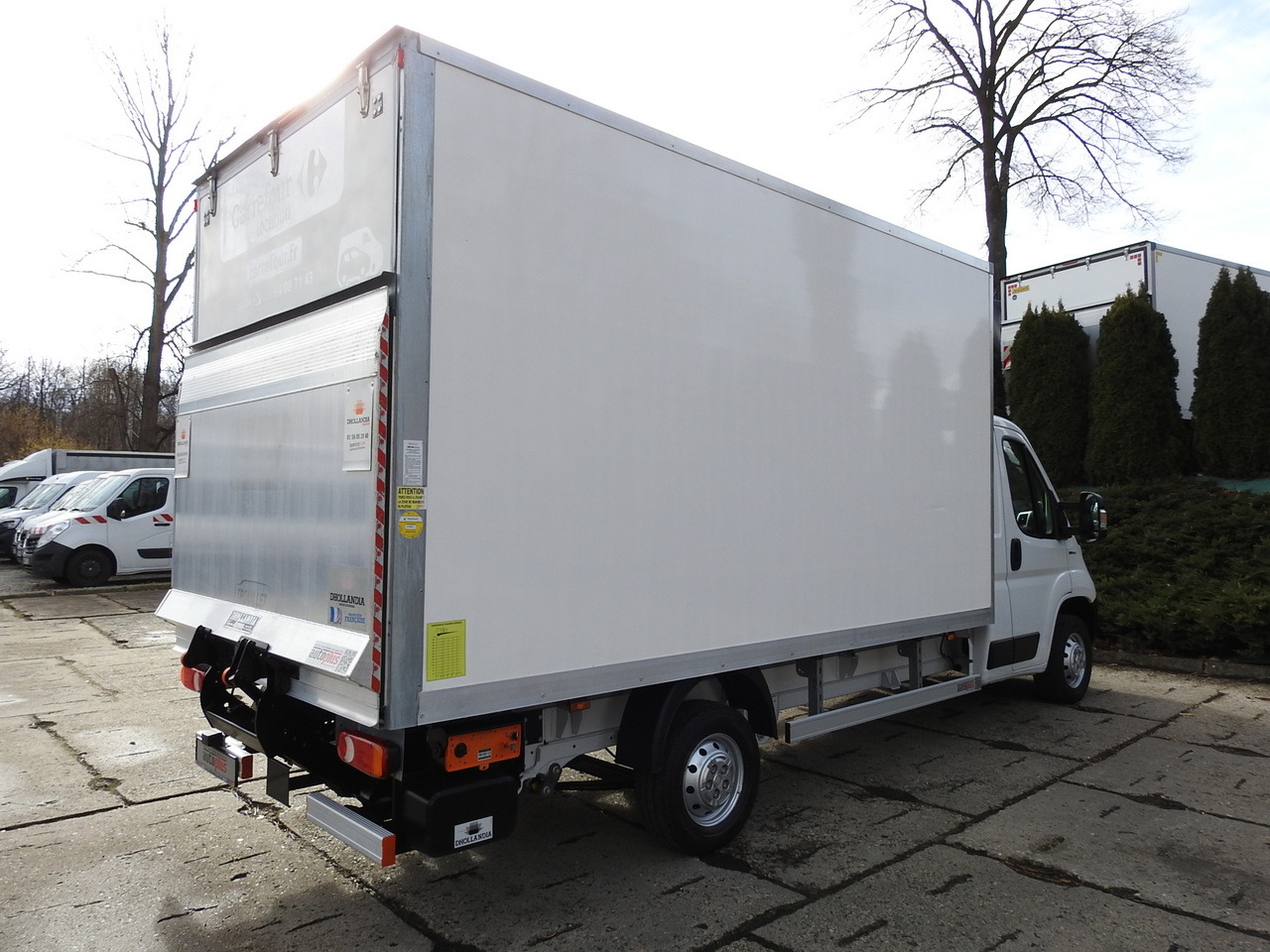 Επαγγελματικό αυτοκίνητο κόφα FIAT DUCATO BOX LIFT 8 PALLETS CRUISE CONTROL NAVIGATION AIR CONDITIONING LED LIGHTS  130HP: φωτογραφία 13