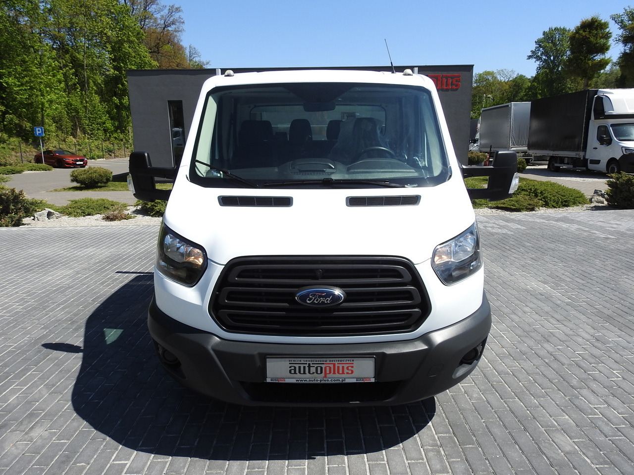 Μικρό φορτηγό με καρότσα FORD TRANSIT STAKE BODY DOUBLE CABIN DOKA 7 SEATS AIR CONDITIONING  130HP: φωτογραφία 5