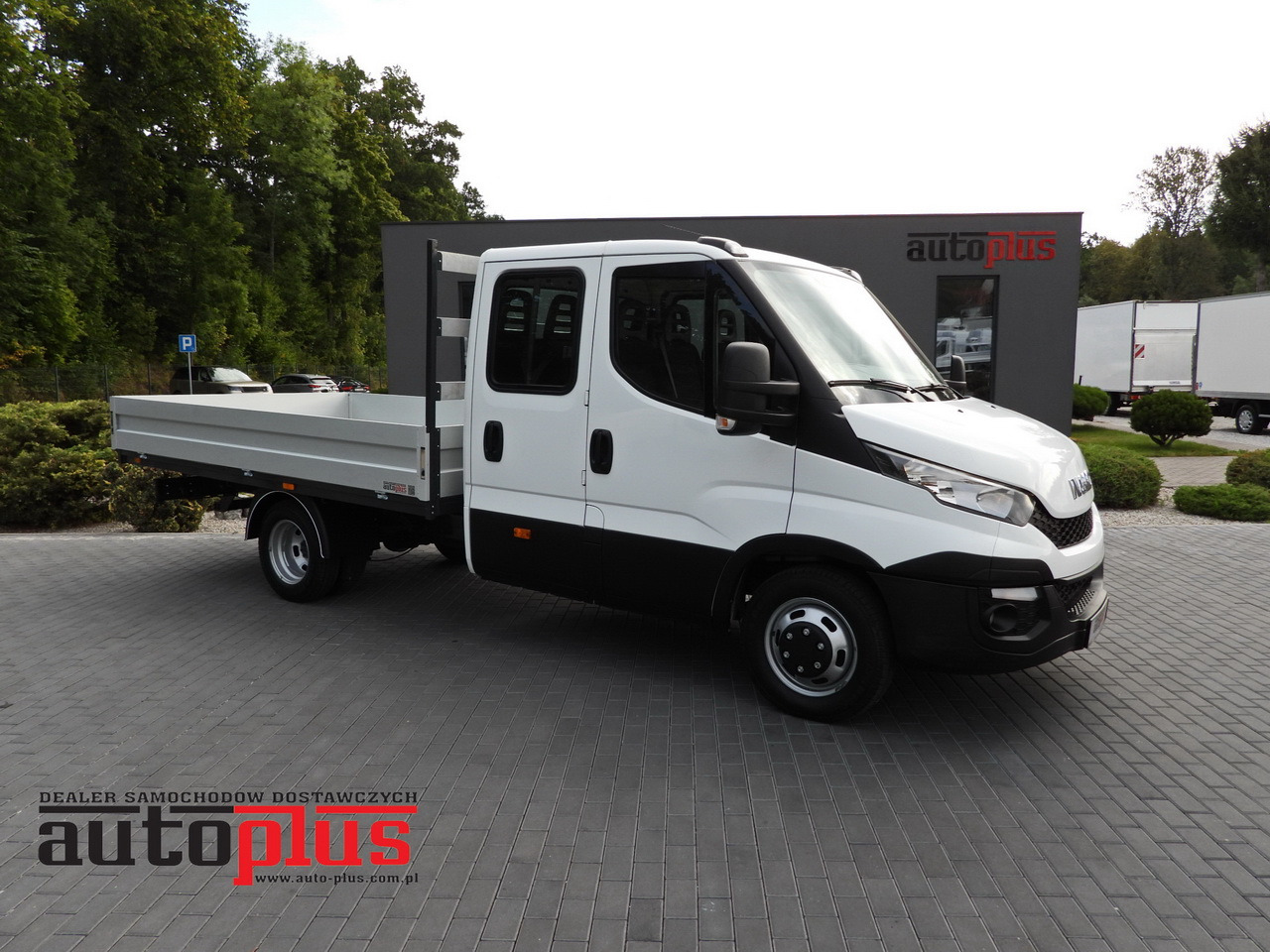 IVECO DAILY 35C17 STAKE BODY DOUBLE CABIN DOKA 7 SEATS CRUISE CONTROL TWIN WHEELS AIR CONDITIONING 170HP - Διπλοκάμπινο ελαφρύ επαγγελματικό: φωτογραφία 1 IVECO DAILY 35C17 STAKE BODY DOUBLE CABIN DOKA 7 SEATS CRUISE CONTROL TWIN WHEELS AIR CONDITIONING 170HP - Διπλοκάμπινο ελαφρύ επαγγελματικό: φωτογραφία 1
