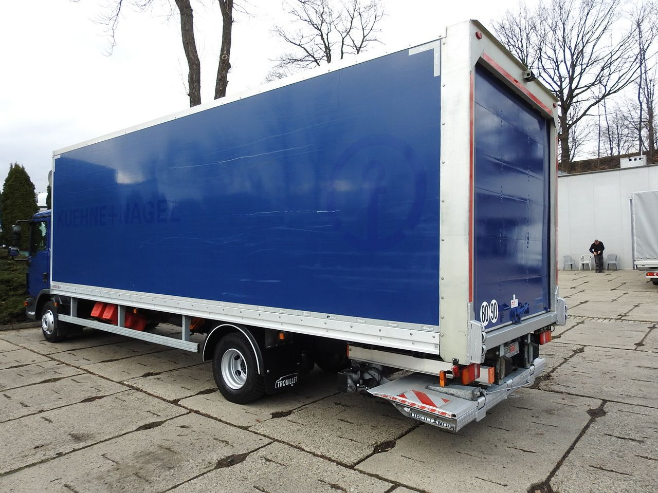 Επαγγελματικό αυτοκίνητο κόφα MAN TGL 12.220 BOX LIFT 18 PALLETS CRUISE CONTROLAIR CONDITIONING PNEUMATICS AUTOMATIC TWIN WHEELS  220HP: φωτογραφία 9