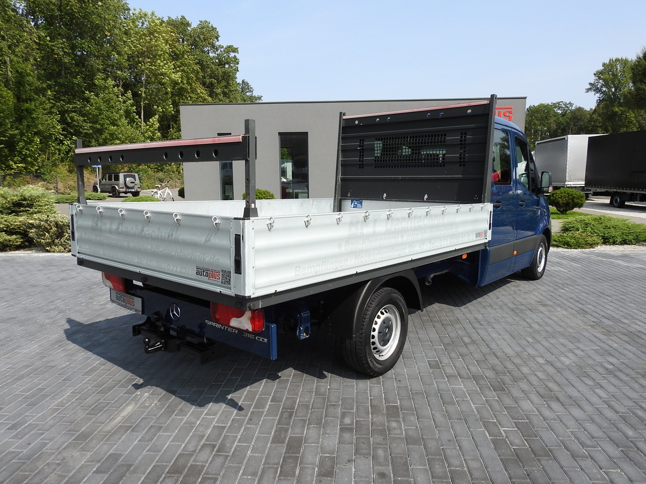 MERCEDES SPRINTER 316 STAKE BODY DOUBLE CABIN DOKA 7 SEATS AIR CONDITIONING  160HP - Διπλοκάμπινο ελαφρύ επαγγελματικό: φωτογραφία 3 MERCEDES SPRINTER 316 STAKE BODY DOUBLE CABIN DOKA 7 SEATS AIR CONDITIONING  160HP - Διπλοκάμπινο ελαφρύ επαγγελματικό: φωτογραφία 3