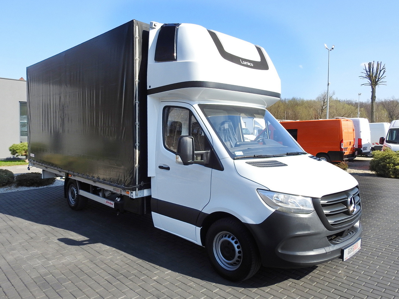 MERCEDES SPRINTER 316 TARPAULIN 10 PALLETS WEBASTO AIR CONDITIONING 165HP - Επαγγελματικό αυτοκίνητο με μουσαμά: φωτογραφία 4 MERCEDES SPRINTER 316 TARPAULIN 10 PALLETS WEBASTO AIR CONDITIONING 165HP - Επαγγελματικό αυτοκίνητο με μουσαμά: φωτογραφία 4