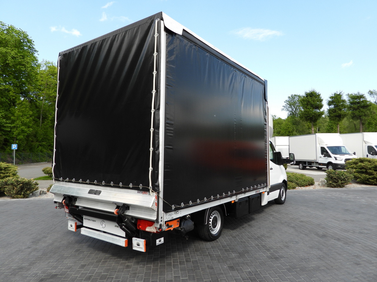 MERCEDES SPRINTER 316 TARPAULIN LIFT 10 PALLETS WEBASTO CRUISE CONTROL PNEUMATICS AIR CONDITIONING 160HP - Επαγγελματικό αυτοκίνητο με μουσαμά: φωτογραφία 3 MERCEDES SPRINTER 316 TARPAULIN LIFT 10 PALLETS WEBASTO CRUISE CONTROL PNEUMATICS AIR CONDITIONING 160HP - Επαγγελματικό αυτοκίνητο με μουσαμά: φωτογραφία 3