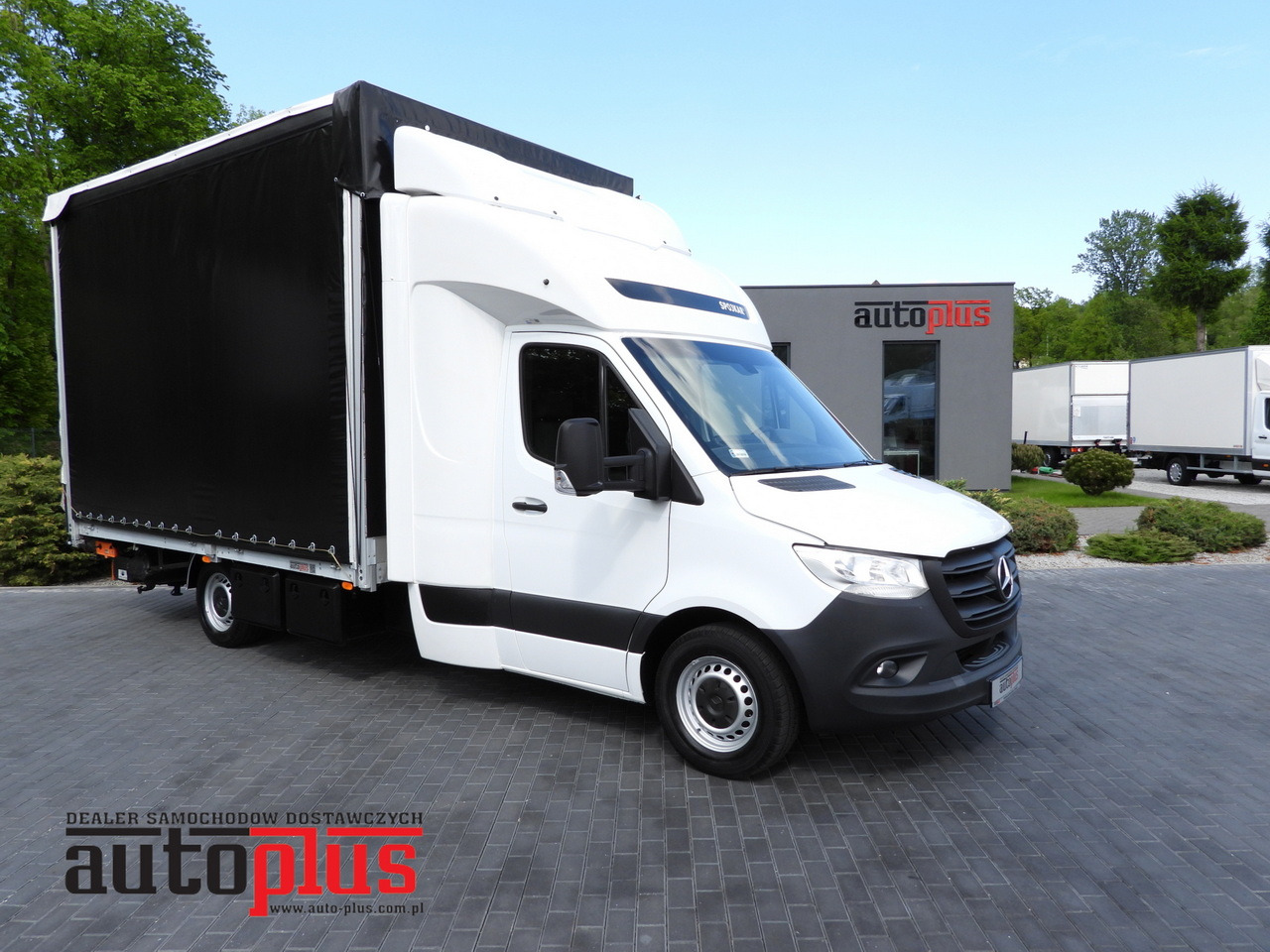MERCEDES SPRINTER 316 TARPAULIN LIFT 10 PALLETS WEBASTO CRUISE CONTROL PNEUMATICS AIR CONDITIONING 160HP - Επαγγελματικό αυτοκίνητο με μουσαμά: φωτογραφία 1 MERCEDES SPRINTER 316 TARPAULIN LIFT 10 PALLETS WEBASTO CRUISE CONTROL PNEUMATICS AIR CONDITIONING 160HP - Επαγγελματικό αυτοκίνητο με μουσαμά: φωτογραφία 1