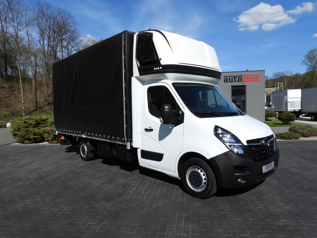 OPEL MOVANO TARPAULIN LIFT 9 PALLETS WEBASTO CRUISE CONTROL LED LIGHTS PNEUMATICS AIR CONDITIONING 165HP - Επαγγελματικό αυτοκίνητο με μουσαμά: φωτογραφία 4 OPEL MOVANO TARPAULIN LIFT 9 PALLETS WEBASTO CRUISE CONTROL LED LIGHTS PNEUMATICS AIR CONDITIONING 165HP - Επαγγελματικό αυτοκίνητο με μουσαμά: φωτογραφία 4