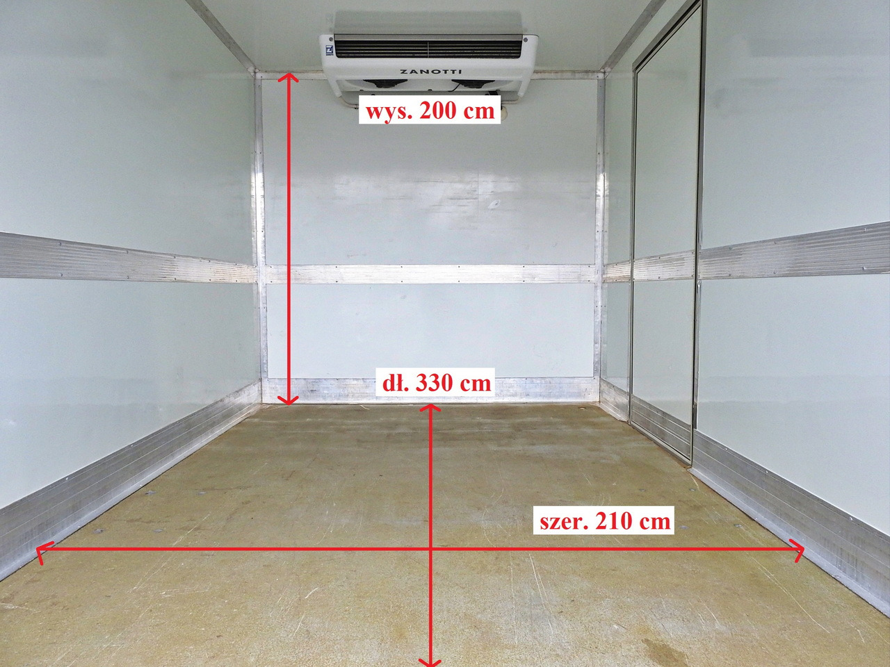 Επαγγελματικό αυτοκίνητο ψυγείο RENAULT MASTER  REGRIGERATOR BOX 0*C LED LIGHTS AIR CONDITIONING  145HP: φωτογραφία 13