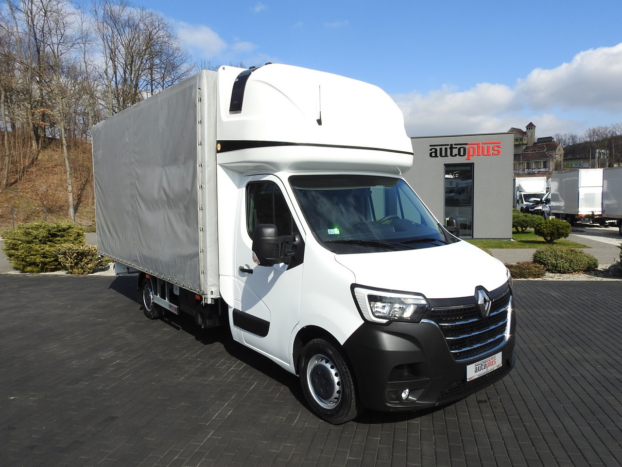 RENAULT MASTER TARPAULIN 10 PALLETS WEBASTO CRUISE CONTROL LED LIGHTS PNEUMATICS AIR CONDITIONING 165HP - Επαγγελματικό αυτοκίνητο με μουσαμά: φωτογραφία 1 RENAULT MASTER TARPAULIN 10 PALLETS WEBASTO CRUISE CONTROL LED LIGHTS PNEUMATICS AIR CONDITIONING 165HP - Επαγγελματικό αυτοκίνητο με μουσαμά: φωτογραφία 1