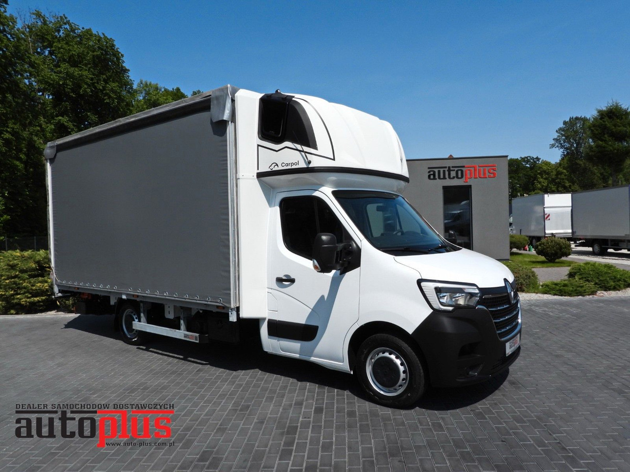 Renault MASTER PRITSCHE PLANE AUFZUG 10 PALETTEN WEBAST - Επαγγελματικό αυτοκίνητο με μουσαμά: φωτογραφία 1 Renault MASTER PRITSCHE PLANE AUFZUG 10 PALETTEN WEBAST - Επαγγελματικό αυτοκίνητο με μουσαμά: φωτογραφία 1