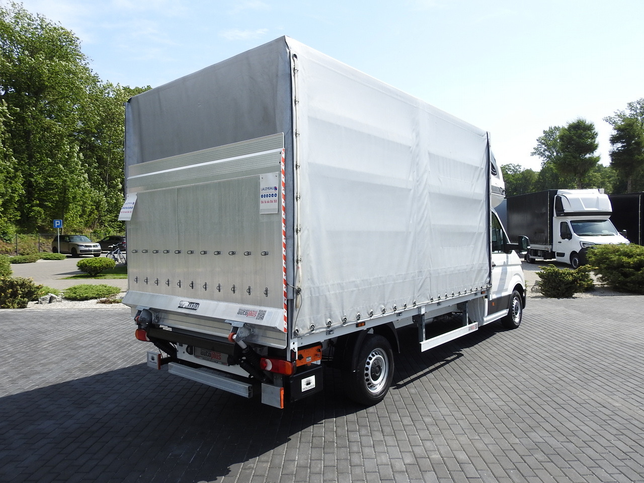 VOLKSWAGEN CRAFTER TARPAULIN LIFT 8 PALLETS WEBASTO CRUISE CONTROL 180HP - Επαγγελματικό αυτοκίνητο με μουσαμά: φωτογραφία 3 VOLKSWAGEN CRAFTER TARPAULIN LIFT 8 PALLETS WEBASTO CRUISE CONTROL 180HP - Επαγγελματικό αυτοκίνητο με μουσαμά: φωτογραφία 3