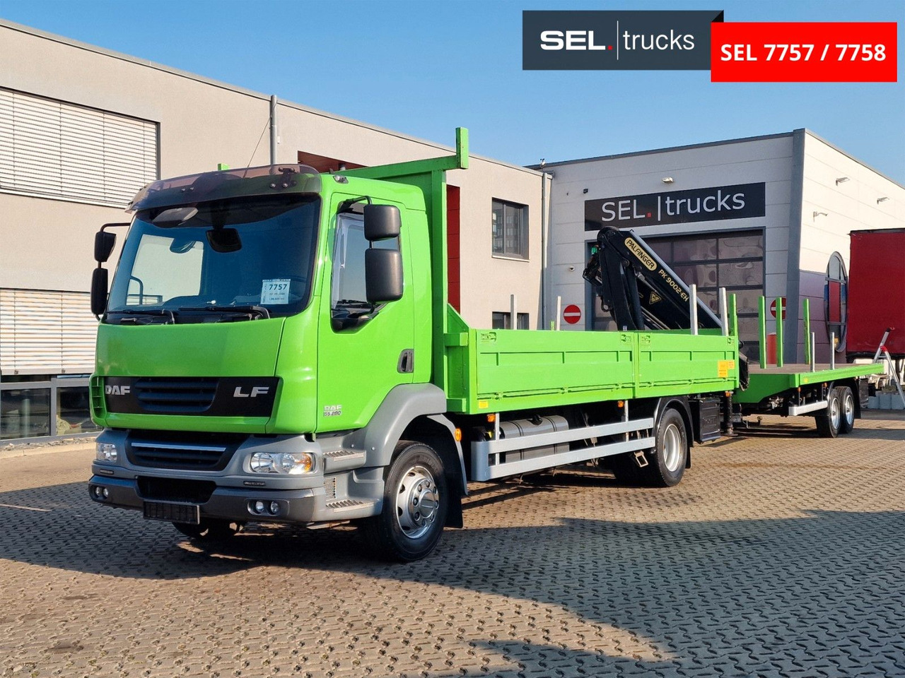 DAF LF 55.280 / Palfinger PK 9002EH / Komplettpreis - Φορτηγό με γερανό: φωτογραφία 1 DAF LF 55.280 / Palfinger PK 9002EH / Komplettpreis - Φορτηγό με γερανό: φωτογραφία 1