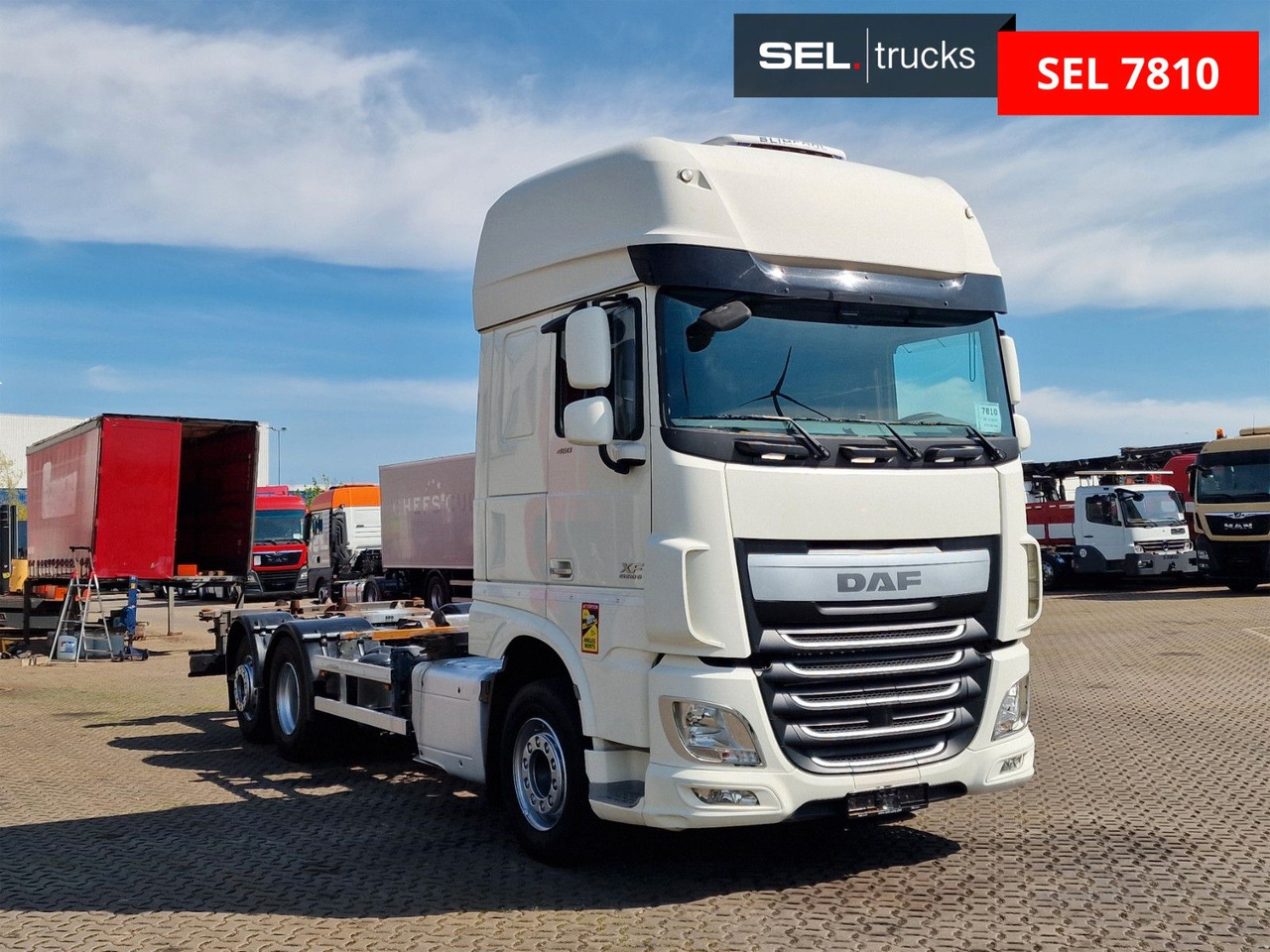 DAF XF 460 FAN / Intarder / Lenkachse / Standklima - Φορτηγό μεταφοράς εμπορευματοκιβωτίων/ Κινητό αμάξωμα: φωτογραφία 3 DAF XF 460 FAN / Intarder / Lenkachse / Standklima - Φορτηγό μεταφοράς εμπορευματοκιβωτίων/ Κινητό αμάξωμα: φωτογραφία 3