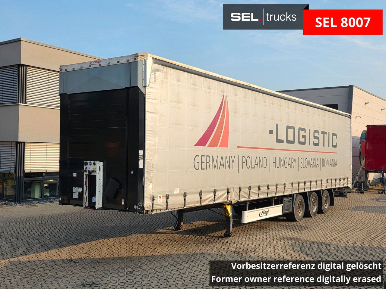 Fliegl SDS01 / Hubdach / EDSCHA / Mega / Liftachse - Επικαθήμενο κουρτίνα: φωτογραφία 1 Fliegl SDS01 / Hubdach / EDSCHA / Mega / Liftachse - Επικαθήμενο κουρτίνα: φωτογραφία 1