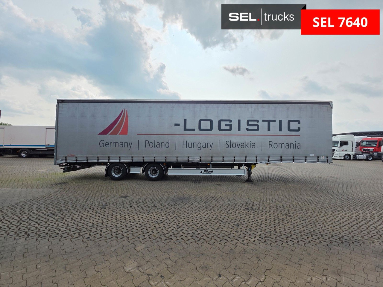 Fliegl SZS320 / Hubdach / EDSCHA / Mega - Επικαθήμενο κουρτίνα: φωτογραφία 4 Fliegl SZS320 / Hubdach / EDSCHA / Mega - Επικαθήμενο κουρτίνα: φωτογραφία 4