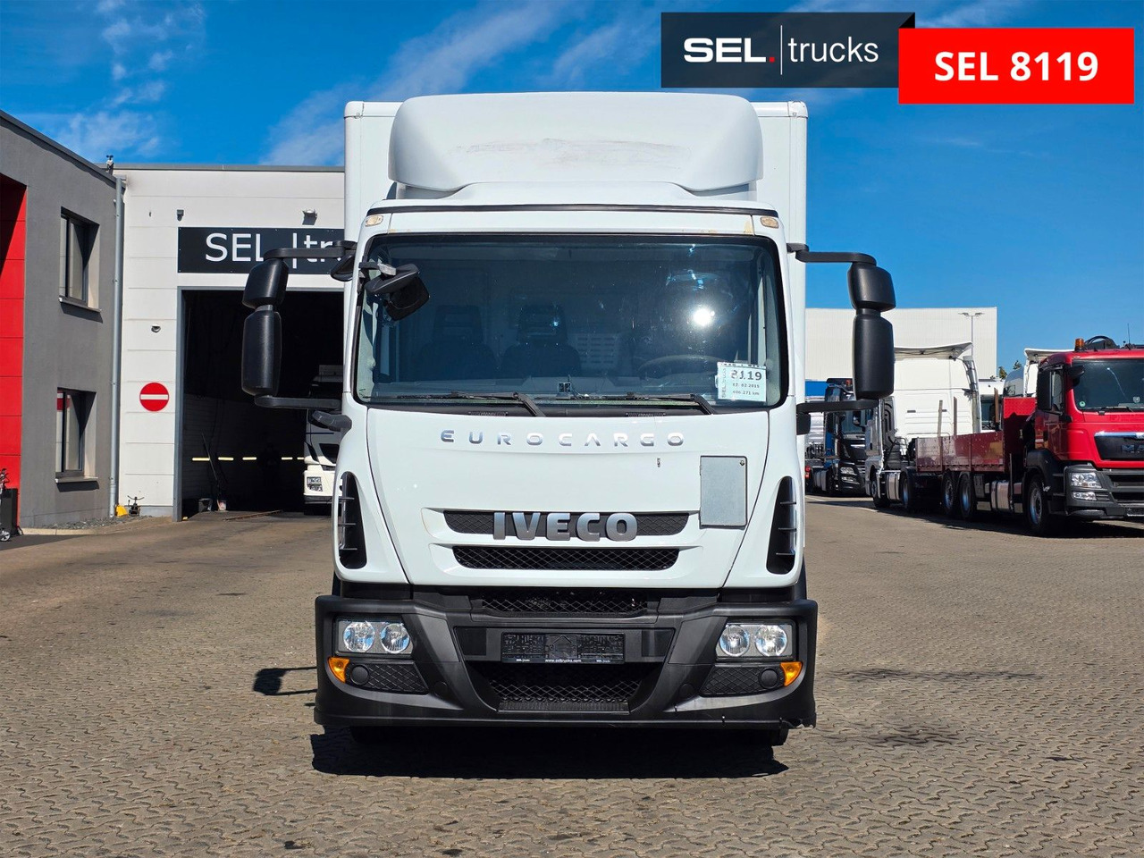 Iveco Eurocargo 120E28 / Ladebordwand - Φορτηγό κόφα: φωτογραφία 2 Iveco Eurocargo 120E28 / Ladebordwand - Φορτηγό κόφα: φωτογραφία 2