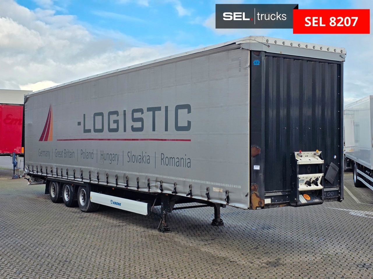 Krone SD / Hubdach / EDSCHA / Liftachse - Επικαθήμενο κουρτίνα: φωτογραφία 3 Krone SD / Hubdach / EDSCHA / Liftachse - Επικαθήμενο κουρτίνα: φωτογραφία 3