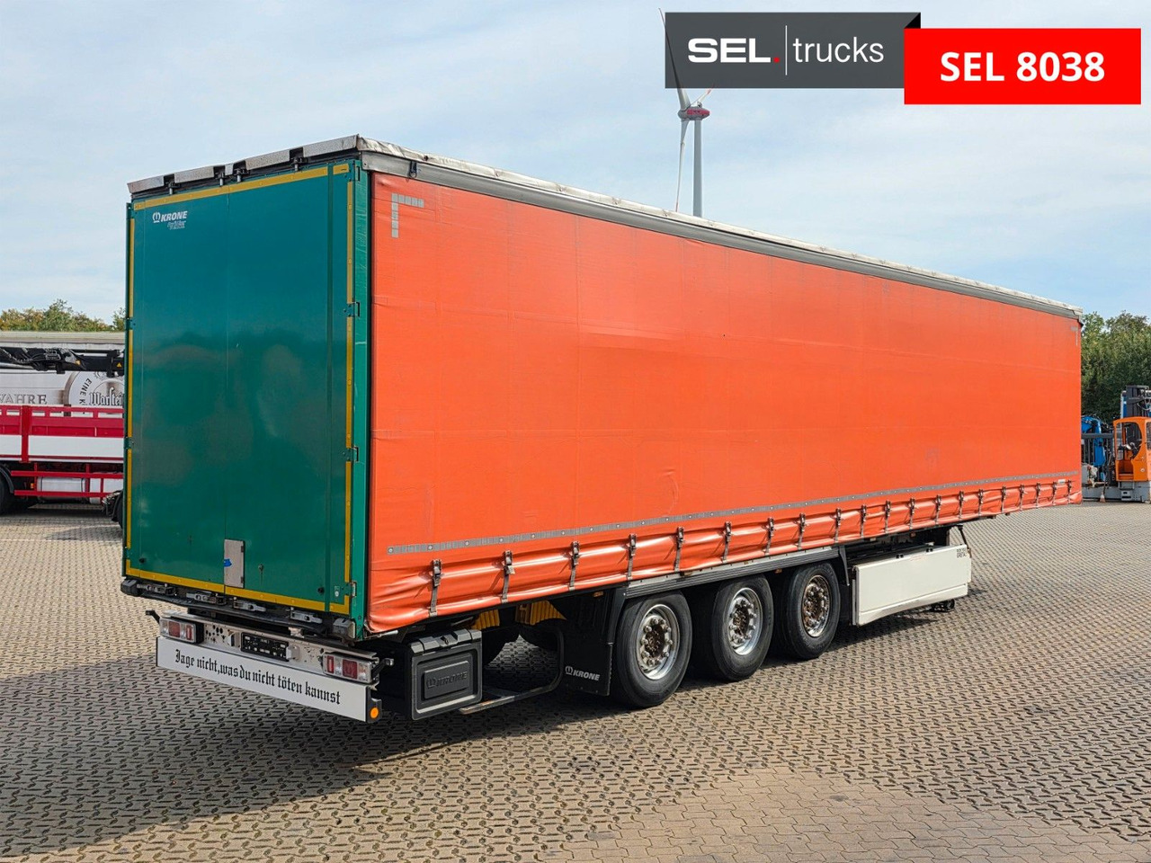 Krone SD / Palettenkasten / Liftachse - Επικαθήμενο κουρτίνα: φωτογραφία 5 Krone SD / Palettenkasten / Liftachse - Επικαθήμενο κουρτίνα: φωτογραφία 5