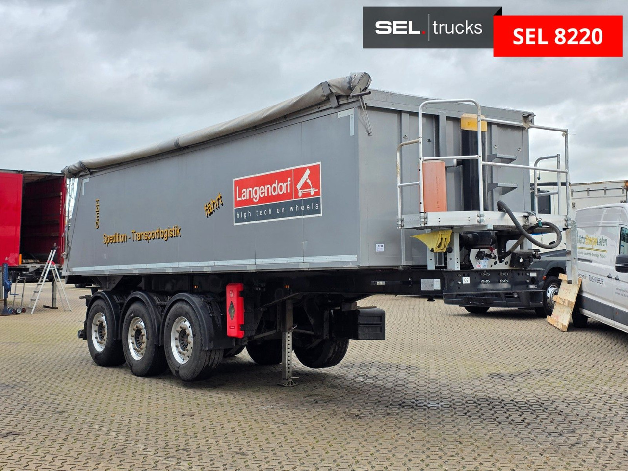 Langendorf SKA 24/30 / Liftachse - Επικαθήμενο ανατρεπόμενο: φωτογραφία 3 Langendorf SKA 24/30 / Liftachse - Επικαθήμενο ανατρεπόμενο: φωτογραφία 3