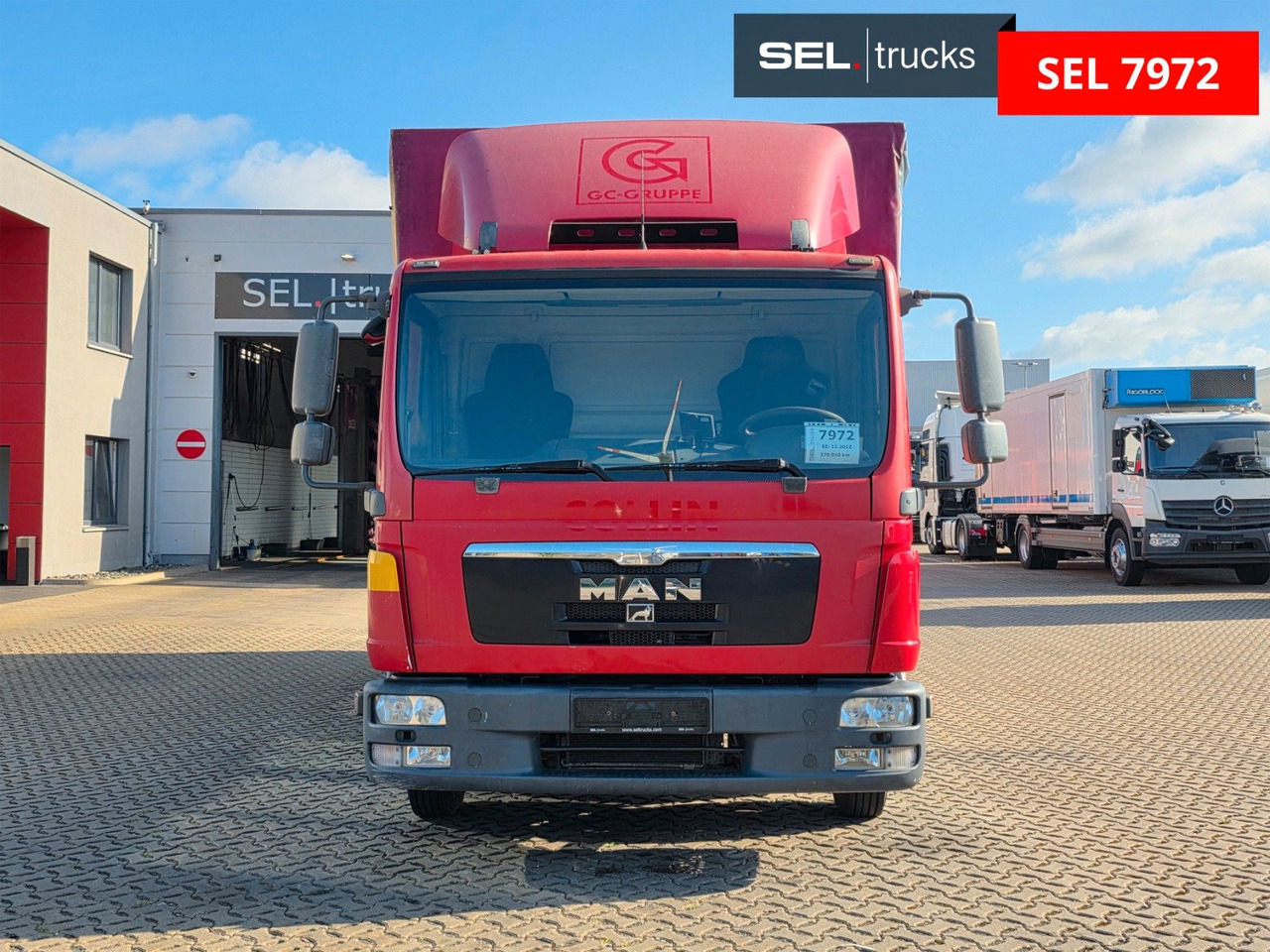 MAN TGL 8.180 4X2 BL / Ladebordwand / Rückfahrkamera - Επαγγελματικό αυτοκίνητο με μουσαμά: φωτογραφία 2 MAN TGL 8.180 4X2 BL / Ladebordwand / Rückfahrkamera - Επαγγελματικό αυτοκίνητο με μουσαμά: φωτογραφία 2