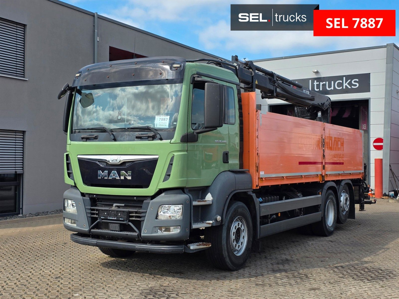 MAN TGS 26.440 6X2-2 BL / HIAB 177 K PRO / Liftachse - Φορτηγό με γερανό: φωτογραφία 1 MAN TGS 26.440 6X2-2 BL / HIAB 177 K PRO / Liftachse - Φορτηγό με γερανό: φωτογραφία 1