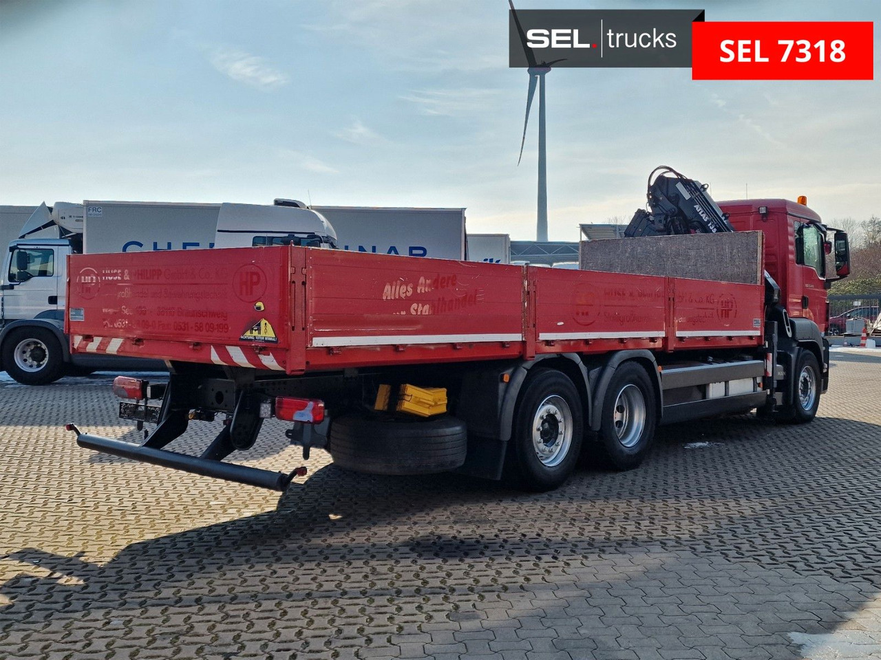 MAN TGS 26.440 6x2-2 BL/Fernbedien. /Lenkachse/Atlas - Φορτηγό με γερανό: φωτογραφία 5 MAN TGS 26.440 6x2-2 BL/Fernbedien. /Lenkachse/Atlas - Φορτηγό με γερανό: φωτογραφία 5