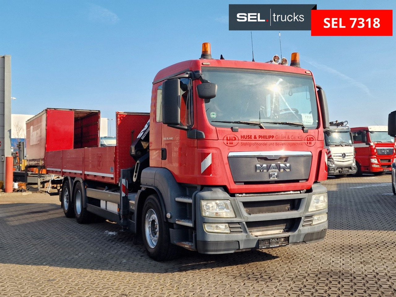 MAN TGS 26.440 6x2-2 BL/Fernbedien. /Lenkachse/Atlas - Φορτηγό με γερανό: φωτογραφία 3 MAN TGS 26.440 6x2-2 BL/Fernbedien. /Lenkachse/Atlas - Φορτηγό με γερανό: φωτογραφία 3