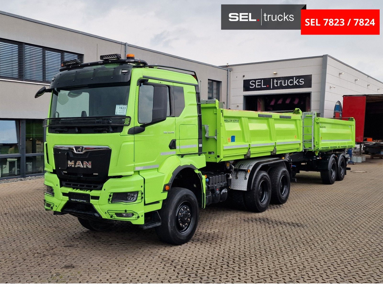 MAN TGS 33.510 6x6 BL CH /Dreiseitenkipper /6x6 / 6D - Φορτηγό ανατρεπόμενο: φωτογραφία 4 MAN TGS 33.510 6x6 BL CH /Dreiseitenkipper /6x6 / 6D - Φορτηγό ανατρεπόμενο: φωτογραφία 4