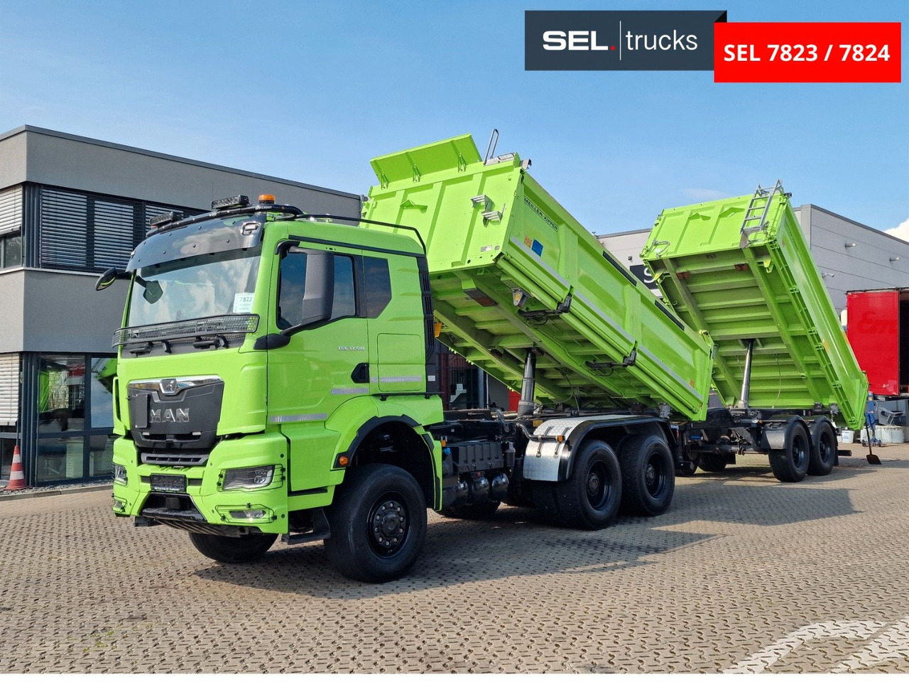 MAN TGS 33.510 6x6 BL CH /Dreiseitenkipper /6x6 / 6D - Φορτηγό ανατρεπόμενο: φωτογραφία 2 MAN TGS 33.510 6x6 BL CH /Dreiseitenkipper /6x6 / 6D - Φορτηγό ανατρεπόμενο: φωτογραφία 2