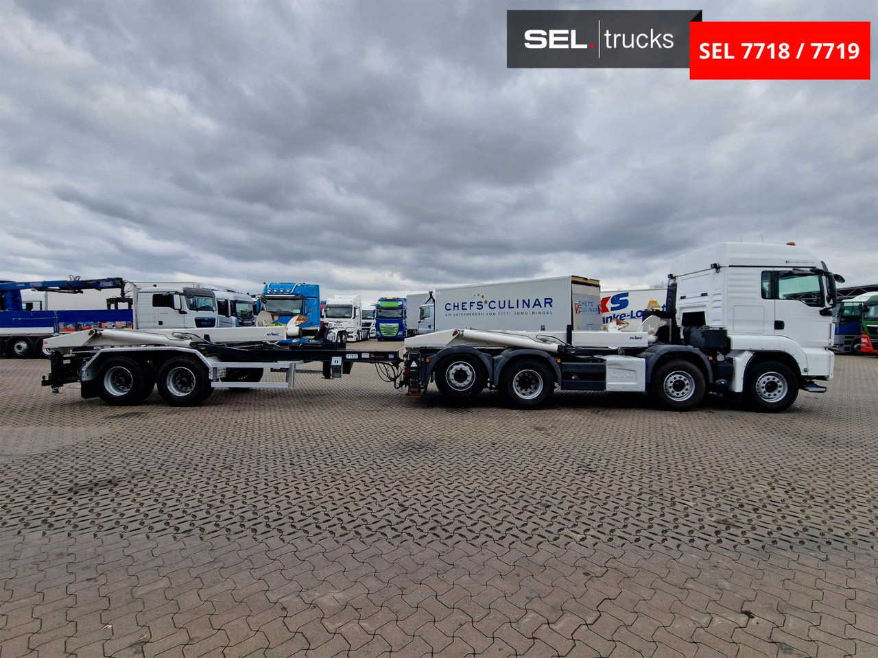 MAN TGS 35.500.8X2-6 BL / Silosteller / Lenkachse - Φορτηγό ανατρεπόμενο: φωτογραφία 4 MAN TGS 35.500.8X2-6 BL / Silosteller / Lenkachse - Φορτηγό ανατρεπόμενο: φωτογραφία 4