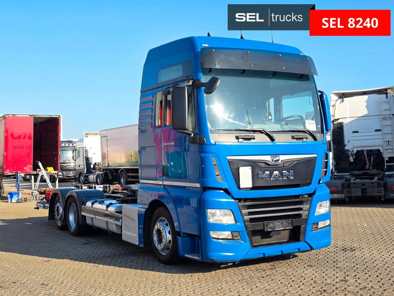 MAN TGX 24.460 6x2-2 LL-U / Ldbw / Standklima - Φορτηγό μεταφοράς εμπορευματοκιβωτίων/ Κινητό αμάξωμα: φωτογραφία 3 MAN TGX 24.460 6x2-2 LL-U / Ldbw / Standklima - Φορτηγό μεταφοράς εμπορευματοκιβωτίων/ Κινητό αμάξωμα: φωτογραφία 3