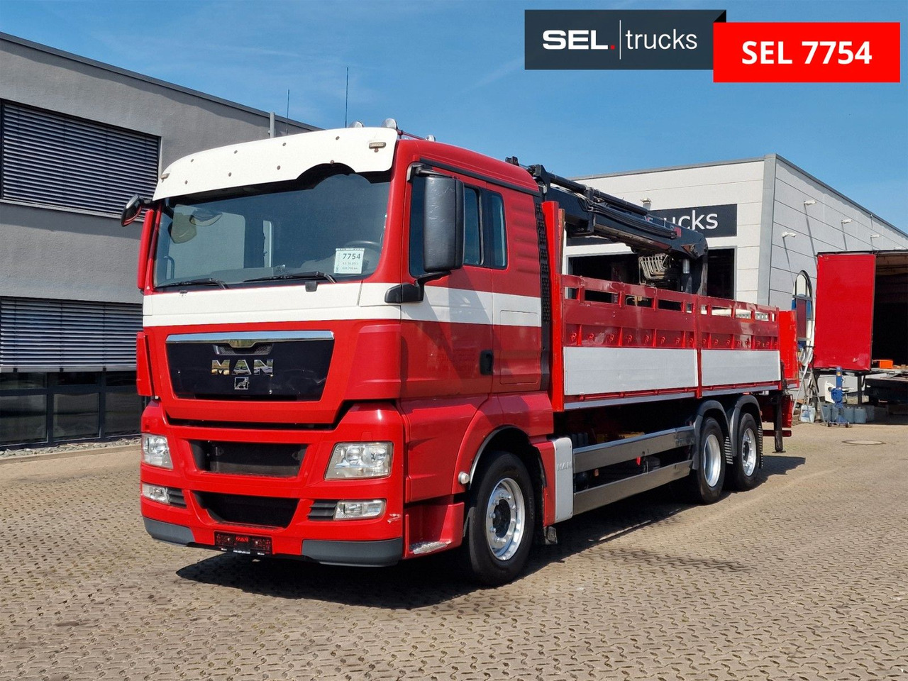 MAN TGX 26.400 6x2-2 BL/ Intarder / HIAB / Lenkachse - Φορτηγό με γερανό: φωτογραφία 1 MAN TGX 26.400 6x2-2 BL/ Intarder / HIAB / Lenkachse - Φορτηγό με γερανό: φωτογραφία 1