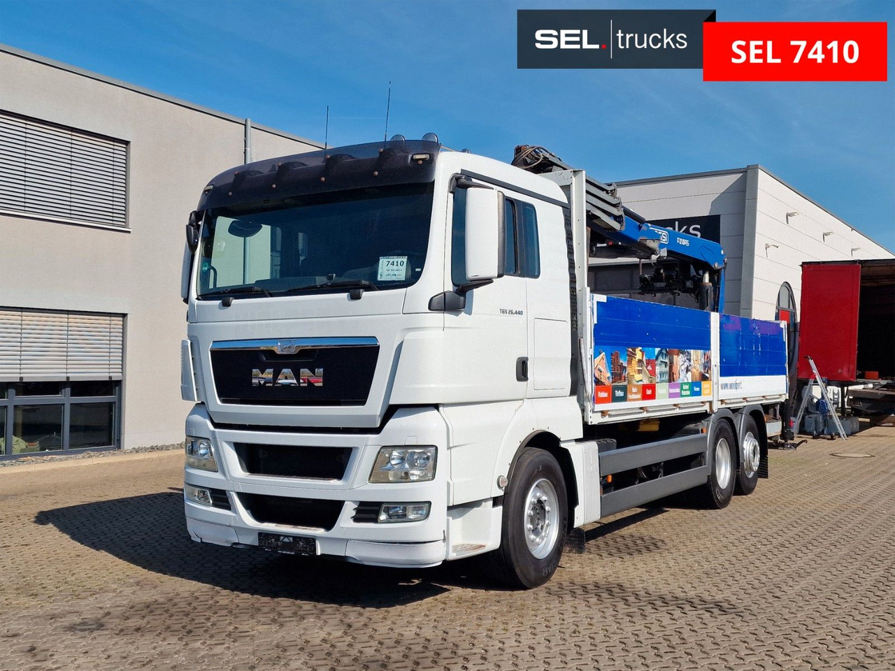MAN TGX 26.440 6X2-2 LL /Intarder /Fassi /Lenkachse - Φορτηγό με γερανό: φωτογραφία 1 MAN TGX 26.440 6X2-2 LL /Intarder /Fassi /Lenkachse - Φορτηγό με γερανό: φωτογραφία 1