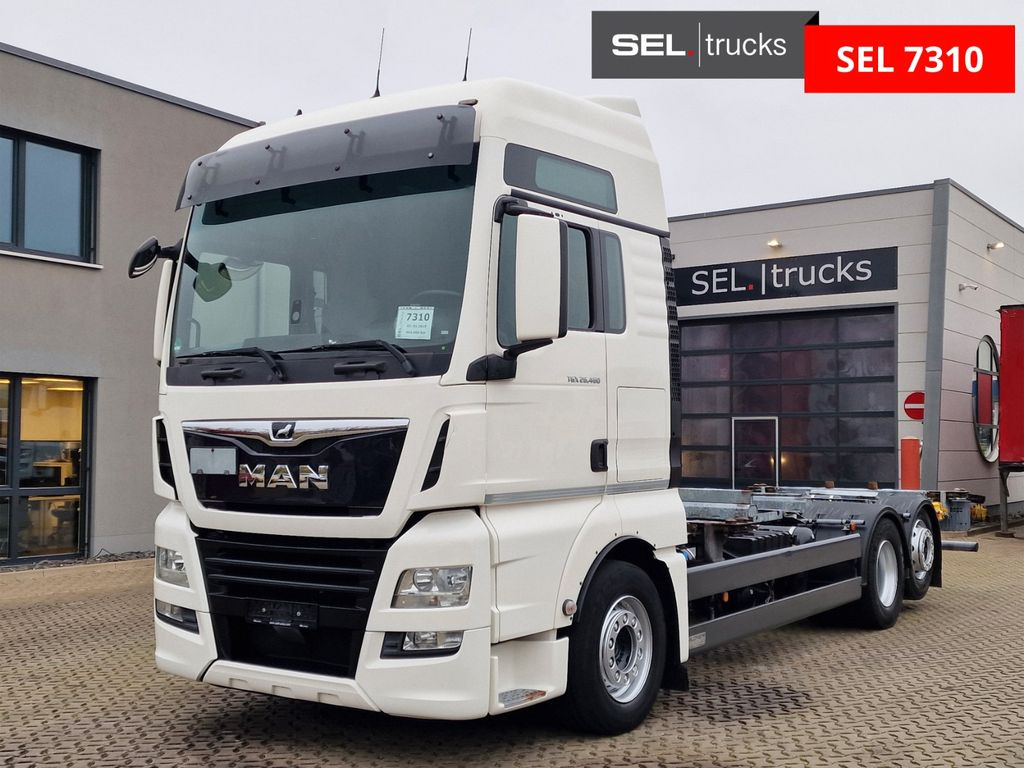 MAN TGX 26.460 6x2-2 LL / ZF Intarder / Standklima - Φορτηγό μεταφοράς εμπορευματοκιβωτίων/ Κινητό αμάξωμα: φωτογραφία 1 MAN TGX 26.460 6x2-2 LL / ZF Intarder / Standklima - Φορτηγό μεταφοράς εμπορευματοκιβωτίων/ Κινητό αμάξωμα: φωτογραφία 1