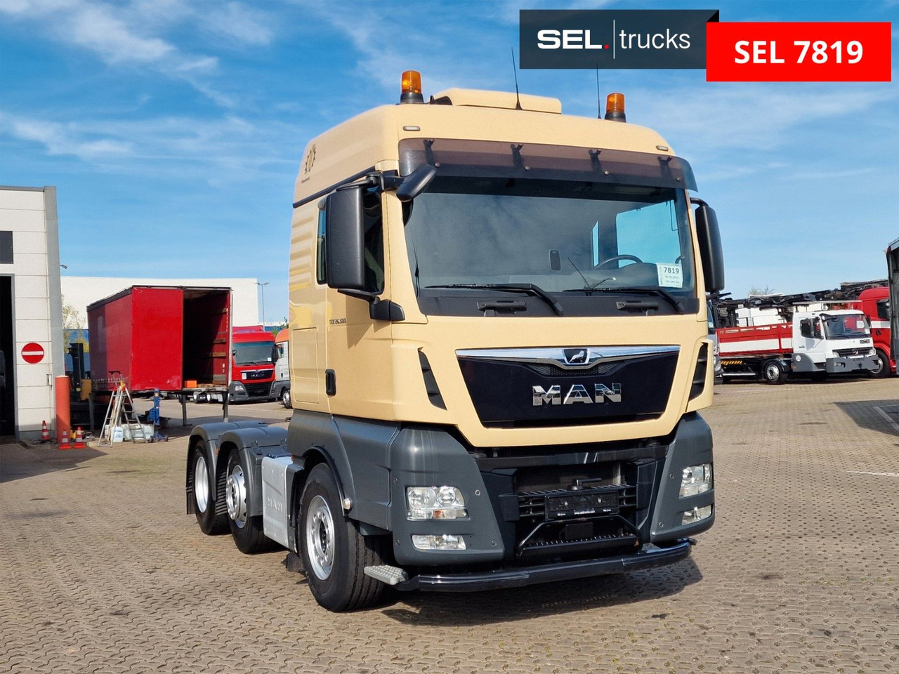 MAN TGX 26.500 6X2/4 BLS / Kipphydraulik / Lenkachse - Τράκτορας: φωτογραφία 3 MAN TGX 26.500 6X2/4 BLS / Kipphydraulik / Lenkachse - Τράκτορας: φωτογραφία 3