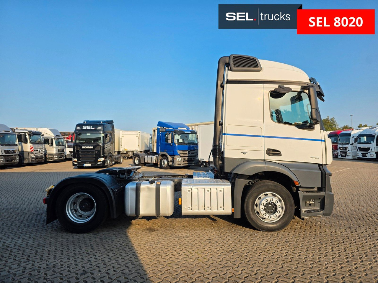 Mercedes-Benz Actros 1843 - Τράκτορας: φωτογραφία 4 Mercedes-Benz Actros 1843 - Τράκτορας: φωτογραφία 4