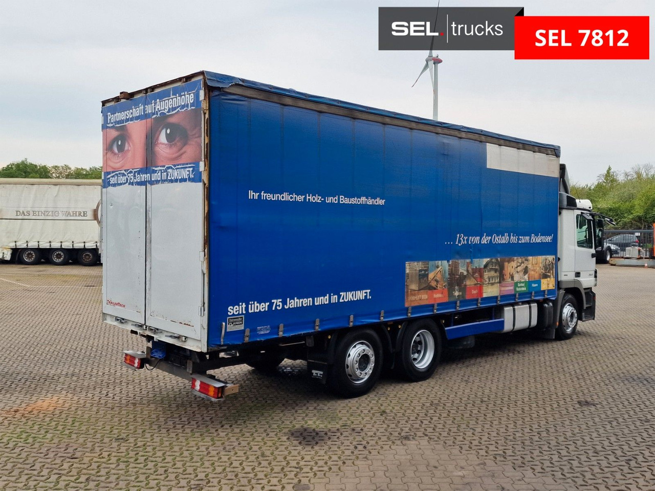 Mercedes-Benz Actros 2541 / Lenkachse / Liftachse / V6 - Φορτηγό μουσαμάς: φωτογραφία 5 Mercedes-Benz Actros 2541 / Lenkachse / Liftachse / V6 - Φορτηγό μουσαμάς: φωτογραφία 5