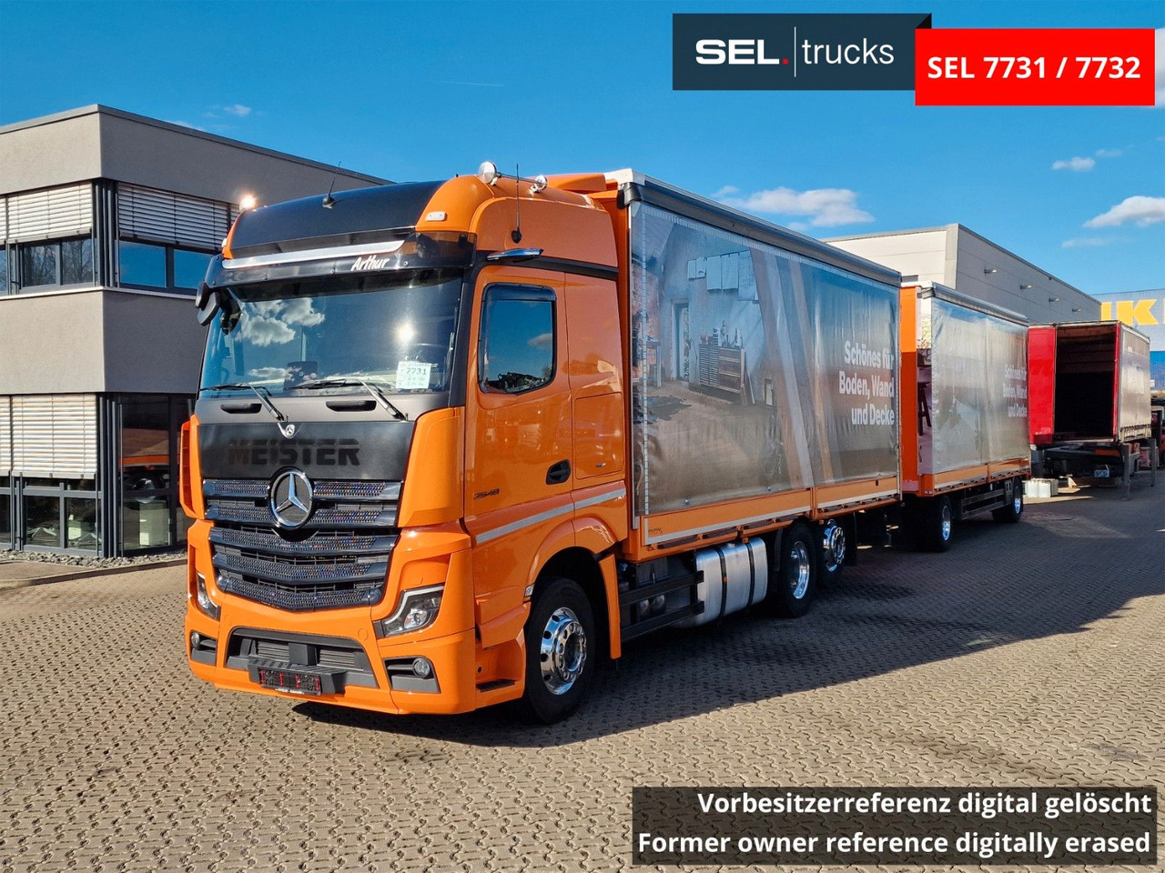 Mercedes-Benz Actros 2548 / Retarder / Aluklappen / 6E - Φορτηγό μουσαμάς: φωτογραφία 1 Mercedes-Benz Actros 2548 / Retarder / Aluklappen / 6E - Φορτηγό μουσαμάς: φωτογραφία 1