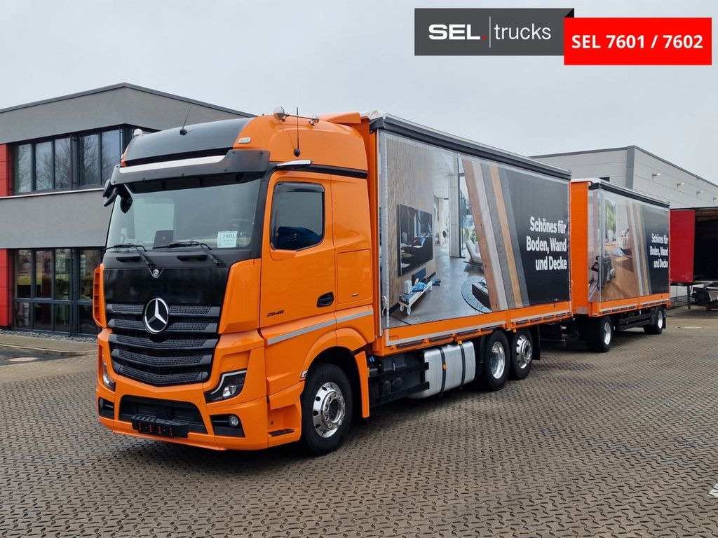 Mercedes-Benz Actros 2548 / Retarder / Aluklappen / Euro 6E - Φορτηγό μουσαμάς: φωτογραφία 1 Mercedes-Benz Actros 2548 / Retarder / Aluklappen / Euro 6E - Φορτηγό μουσαμάς: φωτογραφία 1