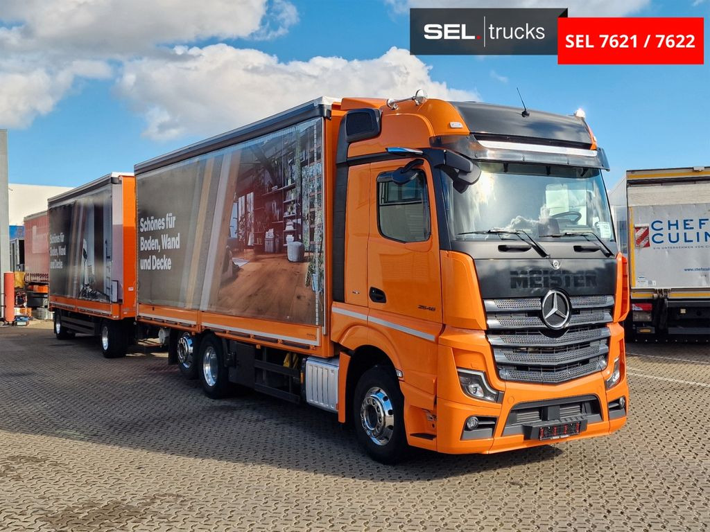Mercedes-Benz Actros 2548 / Retarder / Aluklappen / Euro 6E - Φορτηγό μουσαμάς: φωτογραφία 3 Mercedes-Benz Actros 2548 / Retarder / Aluklappen / Euro 6E - Φορτηγό μουσαμάς: φωτογραφία 3