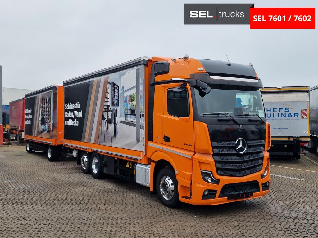 Mercedes-Benz Actros 2548 / Retarder / Aluklappen / Euro 6E - Φορτηγό μουσαμάς: φωτογραφία 3 Mercedes-Benz Actros 2548 / Retarder / Aluklappen / Euro 6E - Φορτηγό μουσαμάς: φωτογραφία 3