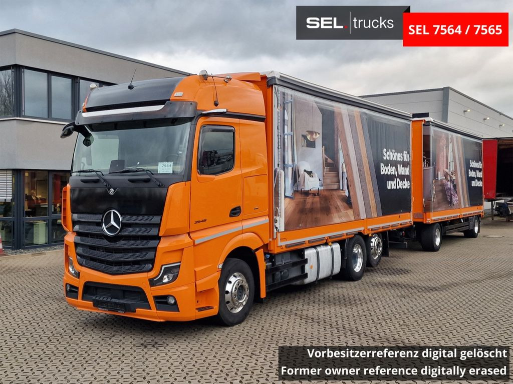 Mercedes-Benz Actros 2548 / Retarder - Φορτηγό μουσαμάς: φωτογραφία 1 Mercedes-Benz Actros 2548 / Retarder - Φορτηγό μουσαμάς: φωτογραφία 1