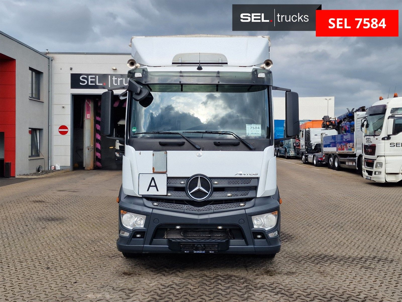 Mercedes-Benz Antos 1840 / Ladebordwand - Φορτηγό μουσαμάς: φωτογραφία 2 Mercedes-Benz Antos 1840 / Ladebordwand - Φορτηγό μουσαμάς: φωτογραφία 2