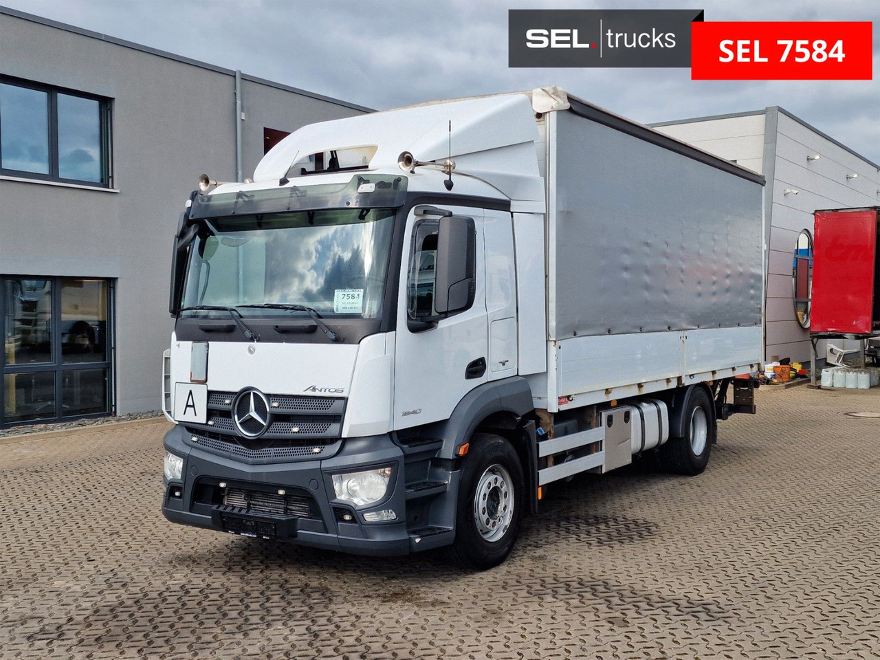 Mercedes-Benz Antos 1840 / Ladebordwand - Φορτηγό μουσαμάς: φωτογραφία 1 Mercedes-Benz Antos 1840 / Ladebordwand - Φορτηγό μουσαμάς: φωτογραφία 1