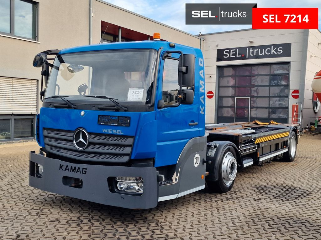 Mercedes-Benz KAMAG WBH25 - Φορτηγό μεταφοράς εμπορευματοκιβωτίων/ Κινητό αμάξωμα: φωτογραφία 1 Mercedes-Benz KAMAG WBH25 - Φορτηγό μεταφοράς εμπορευματοκιβωτίων/ Κινητό αμάξωμα: φωτογραφία 1