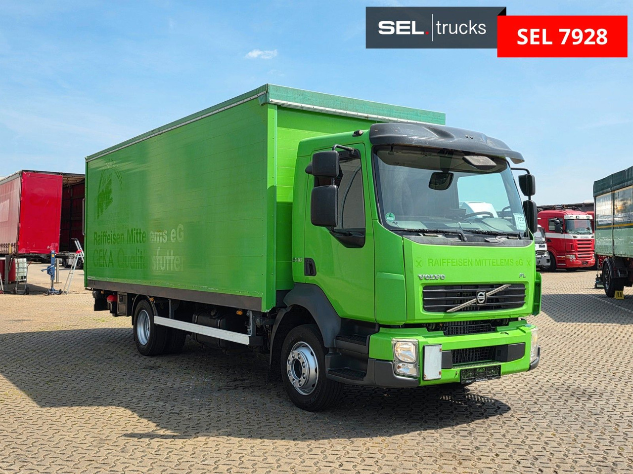 Volvo FL 240 - Φορτηγό μουσαμάς: φωτογραφία 3 Volvo FL 240 - Φορτηγό μουσαμάς: φωτογραφία 3