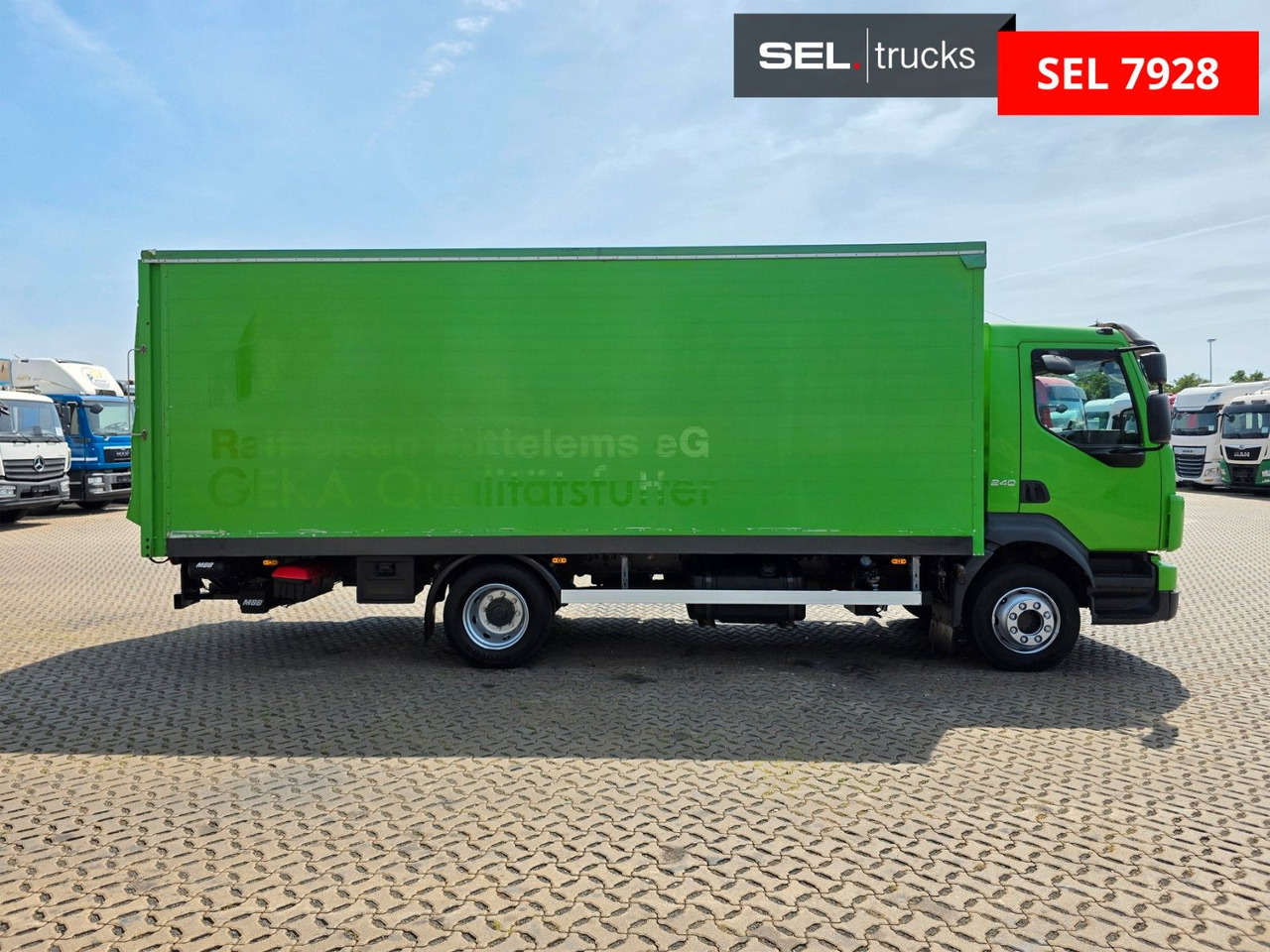 Volvo FL 240 - Φορτηγό μουσαμάς: φωτογραφία 4 Volvo FL 240 - Φορτηγό μουσαμάς: φωτογραφία 4