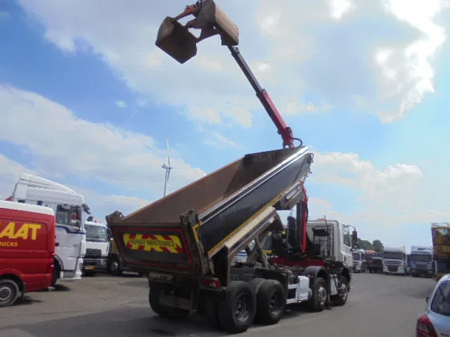 DAF CF 370 8X4 + PALFINGER EPSILON - Φορτηγό ανατρεπόμενο, Φορτηγό με γερανό: φωτογραφία 4 DAF CF 370 8X4 + PALFINGER EPSILON - Φορτηγό ανατρεπόμενο, Φορτηγό με γερανό: φωτογραφία 4