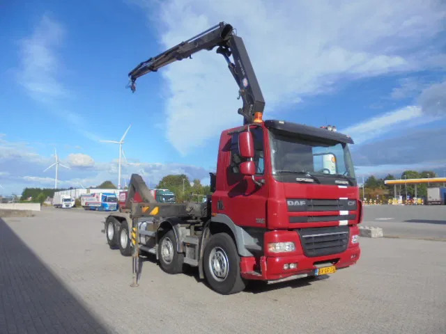 DAF CF 85 410 8X2 + 30T HAAK NL TRUCK - Φορτηγό φόρτωσης γάντζου, Φορτηγό με γερανό: φωτογραφία 3 DAF CF 85 410 8X2 + 30T HAAK NL TRUCK - Φορτηγό φόρτωσης γάντζου, Φορτηγό με γερανό: φωτογραφία 3
